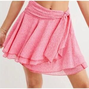Aerie Chiffon Wrap Skirt - Medium